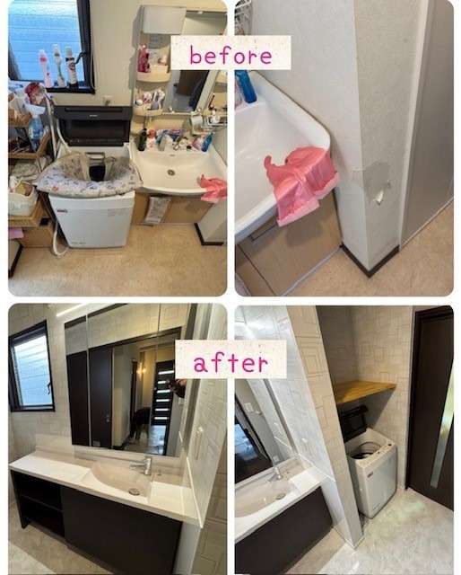 半田で脱衣所・吹き抜けの工事をしました♪