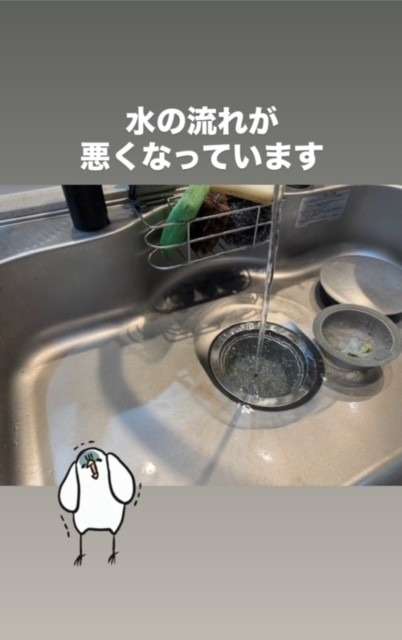 キッチンシンクの排水溝詰まり　日頃できること