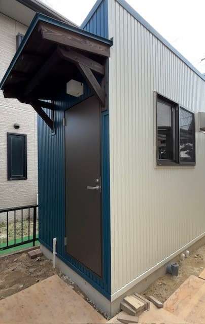 お庭にパン工房を造りました♪