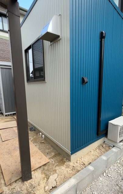 お庭にパン工房を造りました♪