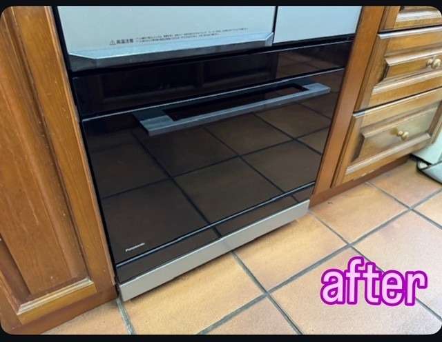 ガスオーブン取替え工事