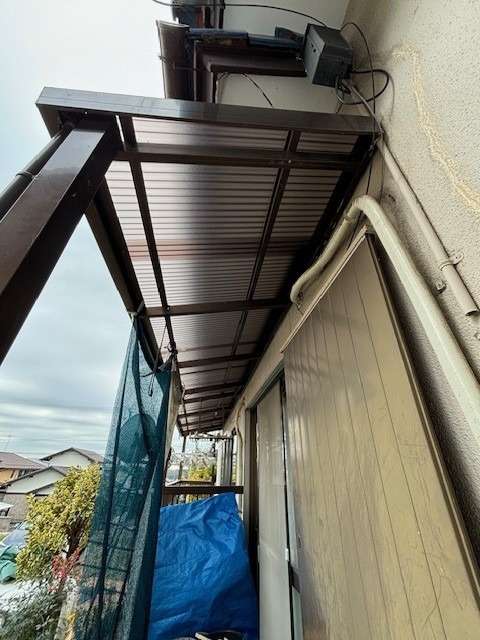 テラス屋根取替工事